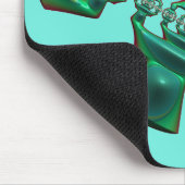 BILL～複数の緑～奇妙なフラクタル～ マウスパッド (コーナー)