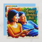 BILL～誕生日カード～レジャータイム～ (正面/裏面)
