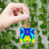 BILL ～青い緑と黄色～ キーホルダー (手)