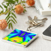 BILL ～青い緑と黄色～ キーホルダー (側面)