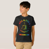 Bill and BobsコーヒーショップLGBTオウムSober Recovery G Tシャツ (正面フル)