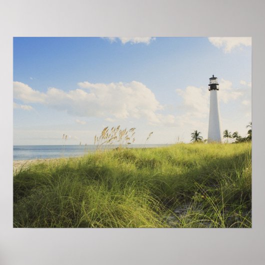 Bill Baggs Cape Florida Lighthouse, Bill Baggs ポスター (正面)