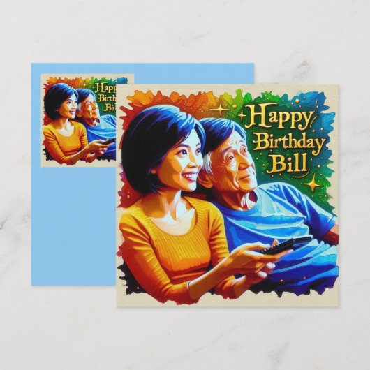 BILL~ Birthday Card ~ Leisure Time ~ (正面/裏面)