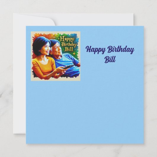 BILL~ Birthday Card ~ Leisure Time ~ (裏面)