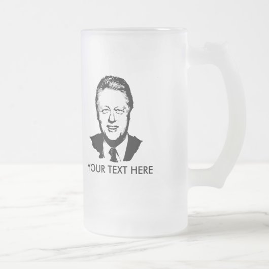 Bill Clintonのギア フロストグラスビールジョッキ (右)