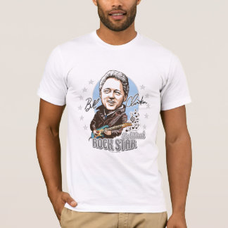 Bill Clintonの政治ロックスター! ワイシャツ Tシャツ