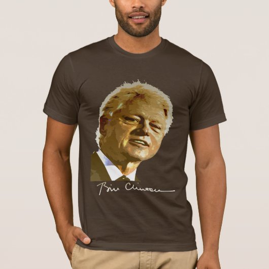 Bill Clinton大統領 Tシャツ (正面)