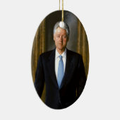 Bill Clinton米国の大統領 セラミックオーナメント (右)