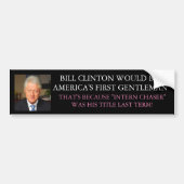 BILL CLINTON バンパーステッカー (正面)
