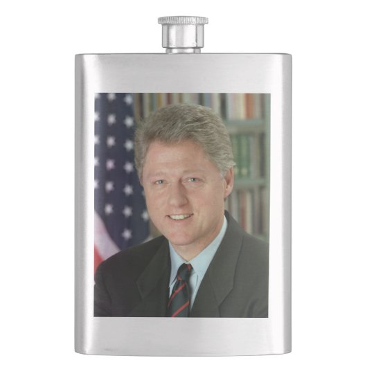 Bill Clinton フラスク (正面)