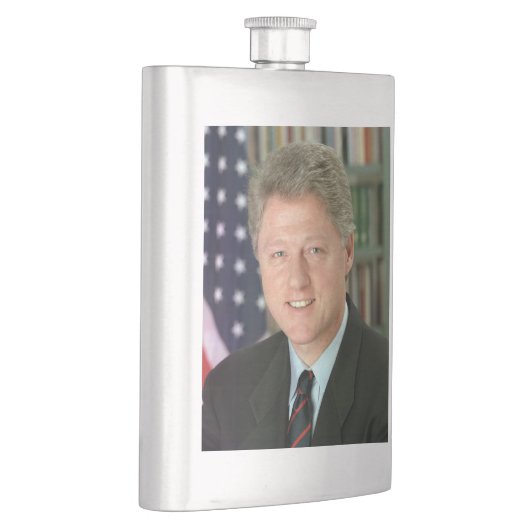 Bill Clinton フラスク (右)