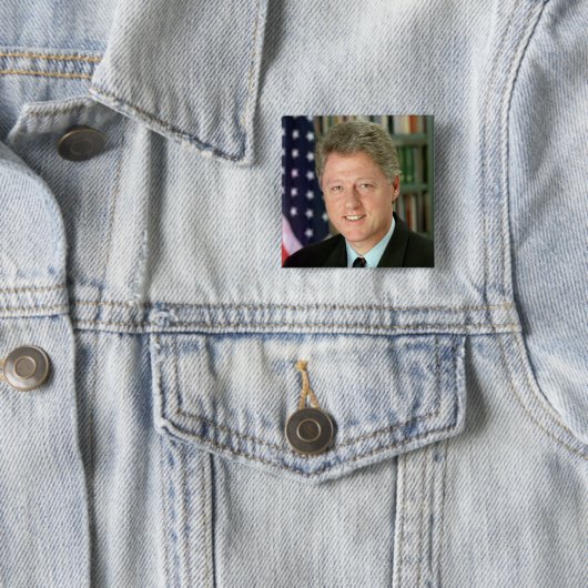 Bill Clinton 缶バッジ (インサイチュ)