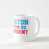 Bill Clinton 1992年 コーヒーマグカップ (正面右)