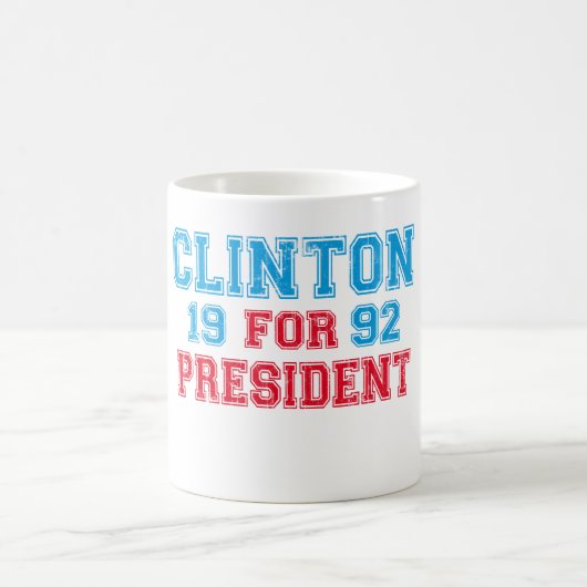 Bill Clinton 1992年 コーヒーマグカップ (中央)