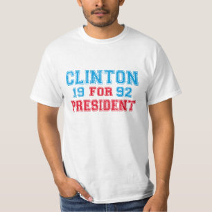 Bill Clinton 1992年 Tシャツ