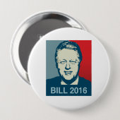 BILL CLINTON 2016年- .PNG 缶バッジ (正面&裏面)