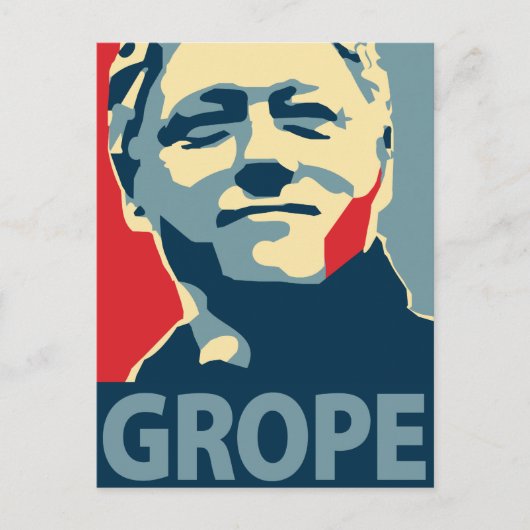 Bill Clinton - Grope: OHPポストカード ポストカード (正面)