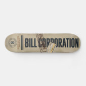BILL CORPORATION: 中古品 スケートボード (横)