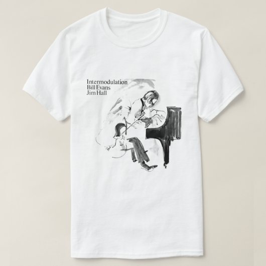 Bill Evans / Jim Hall Intermodulation Tシャツ (デザイン正面)