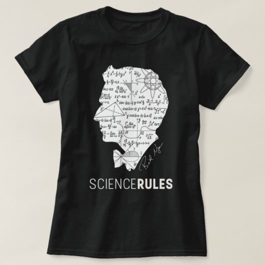 Bill Nye The Science Guy Science Rules Tシャツ (デザイン正面)