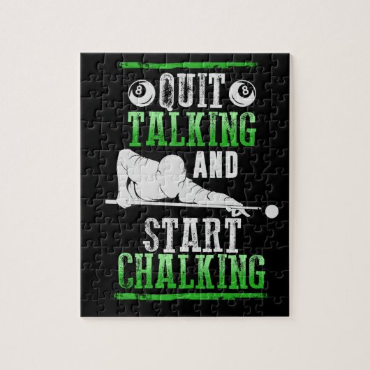 Billardのスタイル ジグソーパズル (縦)