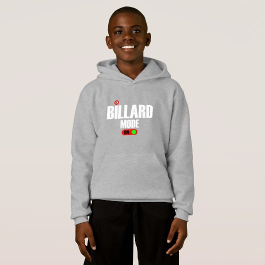 Billard Play mode On Funny Apparel Gift Player (正面フル)
