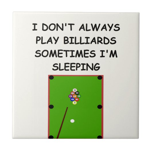 billards タイル (正面)