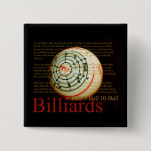 Billards 缶バッジ (正面)