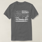 Billiard Flag Snooker Pool Chalk Billiard Player Tシャツ (デザイン正面)