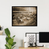 Billiards Chicago IL写真1906 ポスター (ホームオフィス)