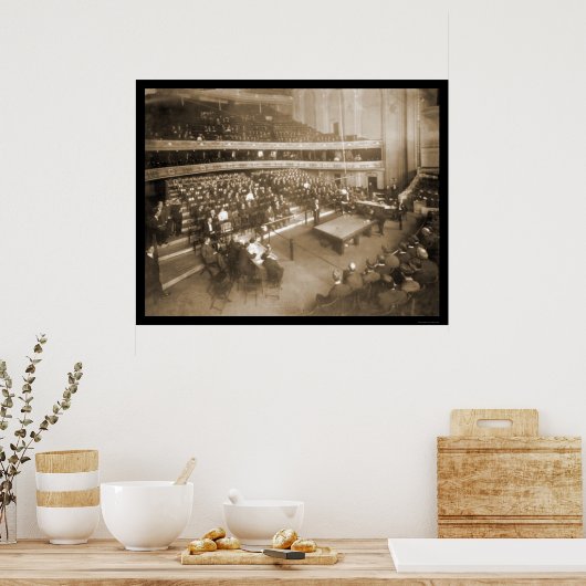 Billiards Chicago IL写真1906 ポスター (キッチン)