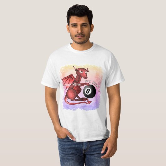 Billiards Dragon  Tシャツ (正面フル)