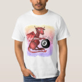 Billiards Dragon  Tシャツ (正面)