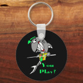 Billiards Lovers Pool Shooting Gifts キーホルダー (正面)