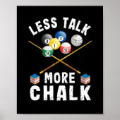 Billiards player billiards 8-ball billiards ポスター (正面)