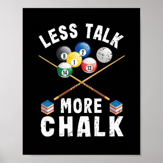 Billiards player billiards 8-ball billiards ポスター (正面)