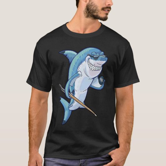 Billiards Pool Shark Tシャツ (正面)