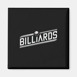 “billiards” - Sleek Angled Design  マグネット