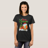 Billiards Sports  Xmas Decorations Billiards Chris Tシャツ (正面フル)