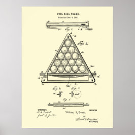 Billiards wall decor print #3 ポスター
