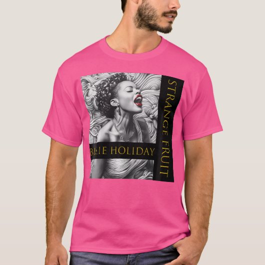 Billie Holiday_006_Back Printed Tシャツ (正面)