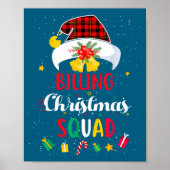 Billing Christmas Squad Santa Hat Billing Speciali ポスター (正面)