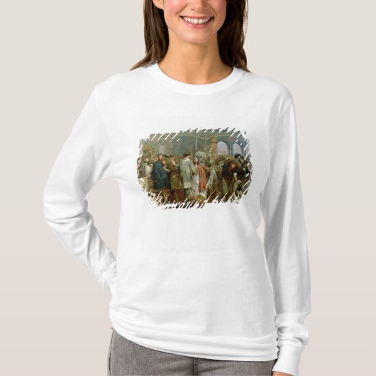 Billingsgateの魚市場 Tシャツ (正面)