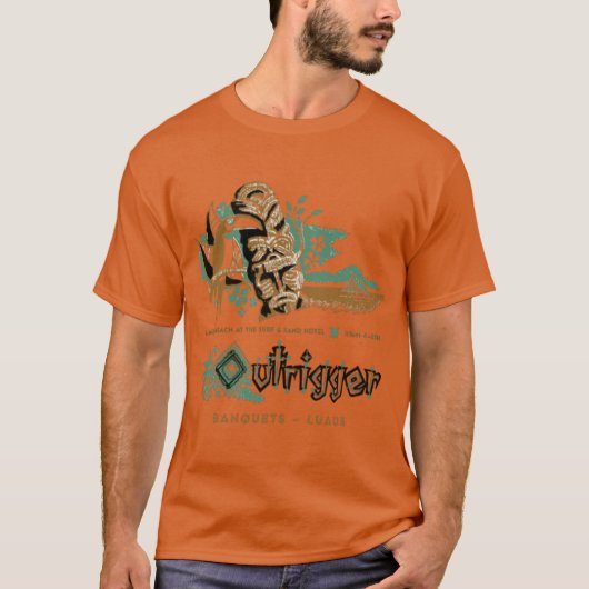Billingsley's Outrigger v3 - Laguna Beach, CA Tシャツ (正面)