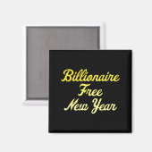 Billionaire , New Year, Hapness, Simple Joys  マグネット (正面/裏面)