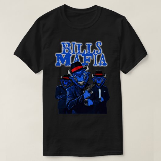Bills MAfiaクラシックTシャツコピー Tシャツ (デザイン正面)