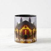 Bill's Morning Teaカスタマイズ可パーソナライズされた能 マグカップ (中央)
