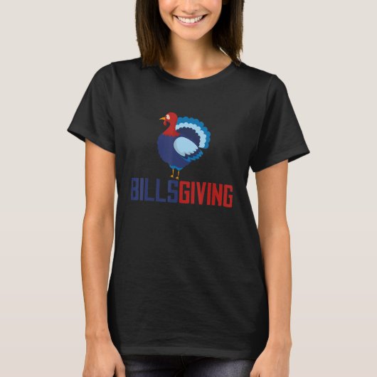 BillsGiving鶏の感謝祭 Tシャツ (正面)