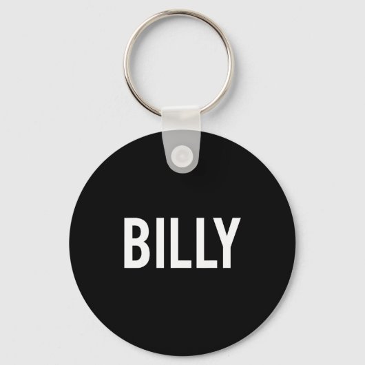 Billy - Cool New Funny Name Fan Gift Tee キーホルダー (正面)