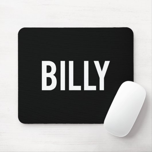 Billy - Cool New Funny Name Fan Gift Tee  マウスパッド (マウス)